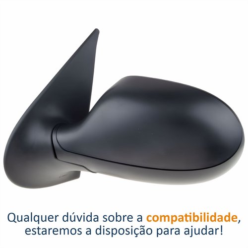 Retrovisor Fiat Palio Es Attractive 2011 Até 2016 4 Portas Sem Controle Lado Esquerdo Motorista Original
