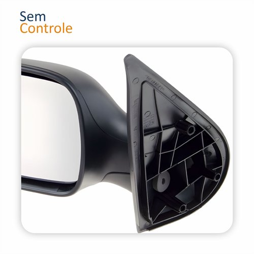 Retrovisor Fiat Palio Es Attractive 2011 Até 2016 4 Portas Sem Controle Lado Esquerdo Motorista Original