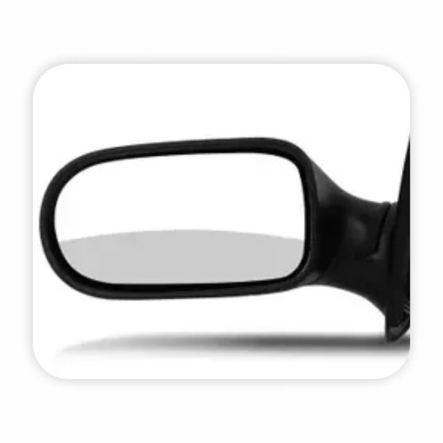 Retrovisor Fiat Palio Siena Economy Fire 2010 Até 2017 4 Portas Com Controle Lado Esquerdo Motorista