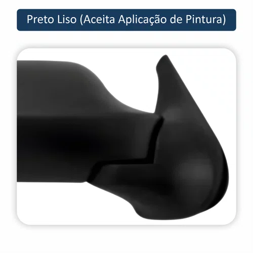 Retrovisor Fiat Uno Economy 2009 Até 2012 4 Portas Sem Controle Lado Direito Passageiro