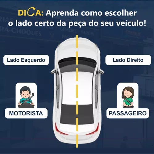Retrovisor Gm Corsa 1994 Até 2016 2 4 Portas Sem Controle Lado Esquerdo Motorista