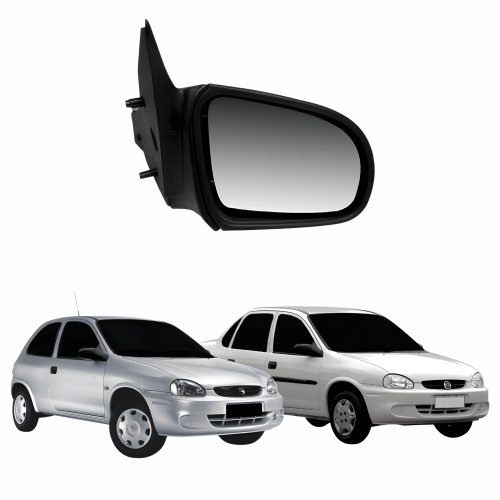 Retrovisor Gm Corsa Sedan 1994 Até 2010 2 4 Portas Sem Controle Lado Direito Passageiro