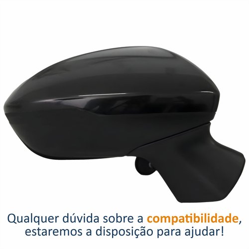 Retrovisor Gm Cruze 2017 Até 2024 Elétrico Com 3 Fios Lado Direito Passageiro