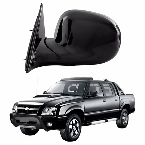 Retrovisor Gm S10 1995 Até 2011 Elétrico Lado Esquerdo Motorista
