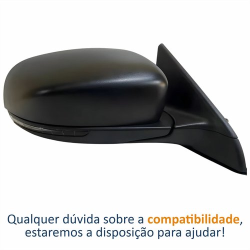 Retrovisor Jeep Compass 2021 2022 2023 2024 Elétrico Com Pisca Texturizado Lado Direito Passageiro Original