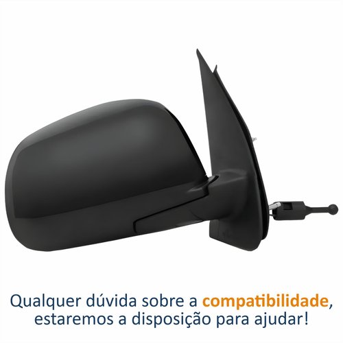 Retrovisor Nissan March 2011 2012 2013 Com Controle Lado Direito Passageiro