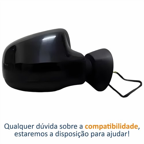 Retrovisor Renault Logan 2010 2011 2012 2013 2014 Elétrico Lado Direito Passageiro