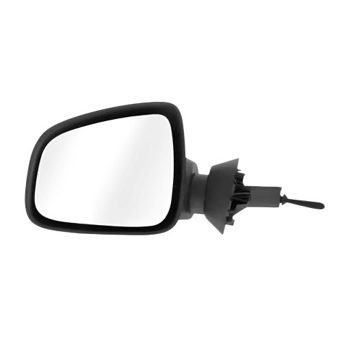 Retrovisor Renault Logan Sandero Duster 2009 Até 2013 Texturizado Com Controle Lado Direito Passageiro