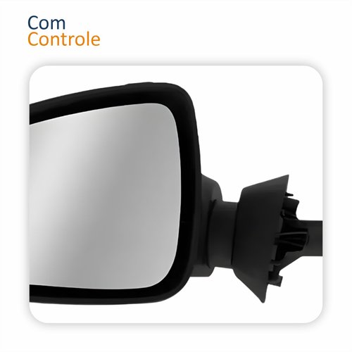 Par Retrovisor Renault Sandero 2011 2012 2013 2014 Com Controle Capa Primer