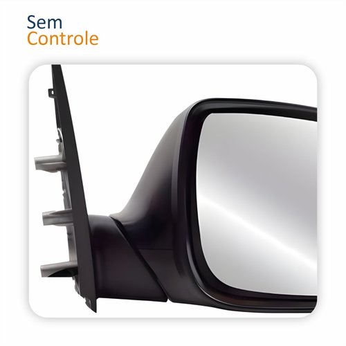 Retrovisor Vw Amarok 2010 Até 2016 Sem Controle Preto Lado Direito Passageiro