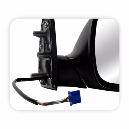 Retrovisor Vw Amarok 2010 Até 2014 Elétrico Conector Azul Antena FM GPS Lado Direito Passageiro