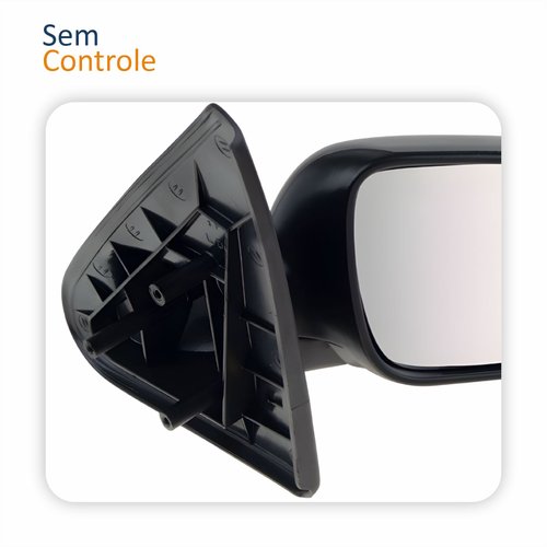 Retrovisor Vw Gol G3 1999 Até 2005 2 Portas Sem Controle Lado Direito Passageiro