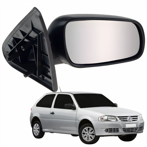Retrovisor Vw Gol G4 2005 Até 2008 2 Portas Sem Controle Lado Direito Passageiro