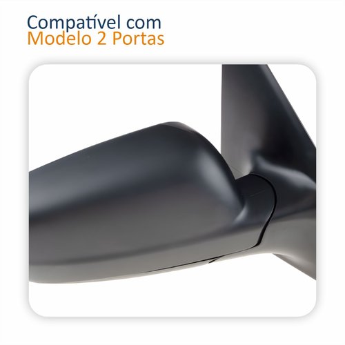 Retrovisor Vw Gol G4 2005 Até 2008 2 Portas Sem Controle Lado Direito Passageiro Original