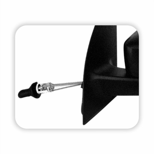 Retrovisor Vw Gol G5 2008 2009 2010 2011 Com Controle Texturizado Lado Esquerdo Motorista