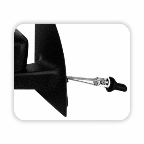 Retrovisor Vw Gol G5 2008 2009 2010 2011 Com Controle Texturizado Lado Direito Passageiro
