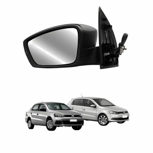 Retrovisor Vw Gol Voyage G6 G7 2012 Até 2018 Eletrico Lado Direito Passageiro