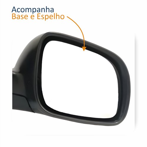 Retrovisor Vw Golf 1998 Até 2007 Elétrico Lado Direito Passageiro