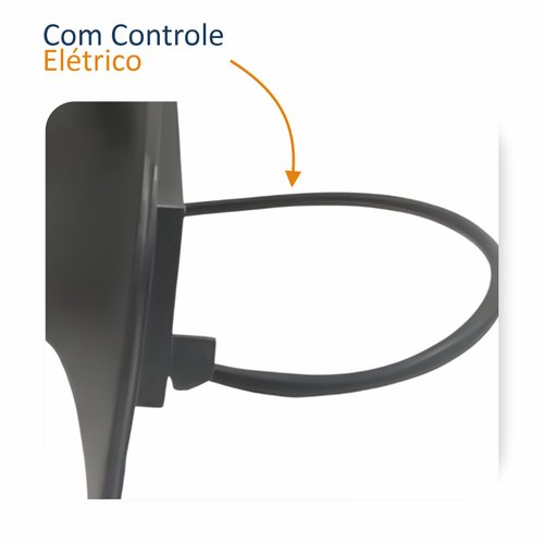Retrovisor Vw Golf 1998 Até 2007 Elétrico Lado Direito Passageiro