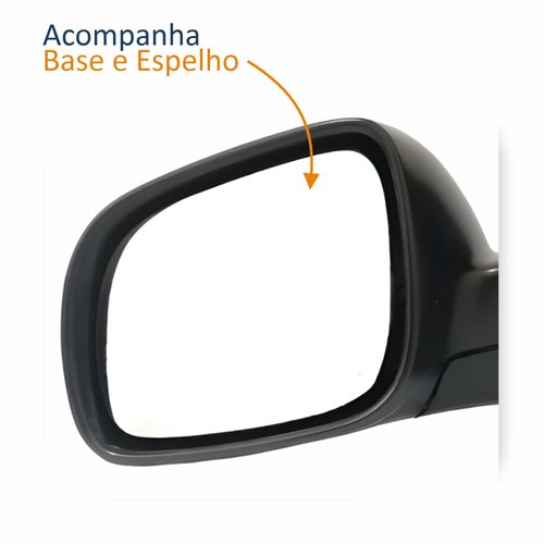 Retrovisor Vw Golf 1998 Até 2007 Elétrico Lado Esquerdo Motorista
