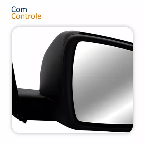 Retrovisor Vw Virtus 2017 Até 2022 Com Pisca Com Controle Lado Direito Passageiro