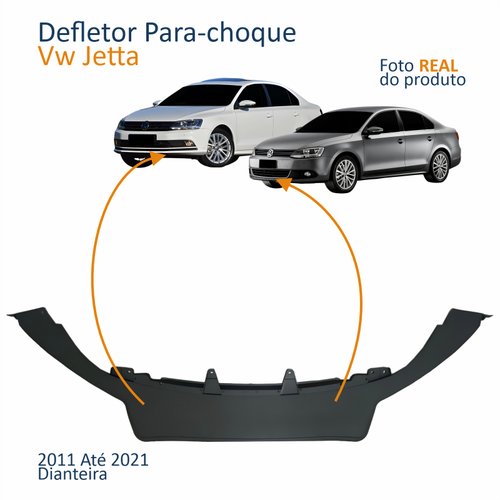 Defletor Para-choque Dianteiro Vw Jetta 2011 Até 2021