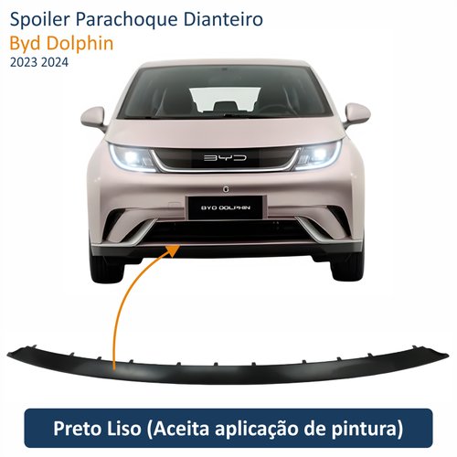 Spoiler Parachoque Dianteiro Byd Dolphin 2023 2024