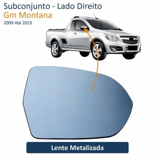 Subconjunto Gm Montana 2009 Até 2015 Lado Direito Passageiro