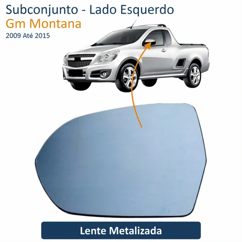 Subconjunto Gm Montana 2009 Até 2015 Lado Esquerdo Motorista
