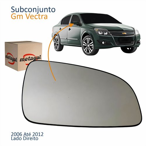 Subconjunto Gm Vectra 2006 Até 2012 Com Desembaçador Lado Direito Passageiro Original