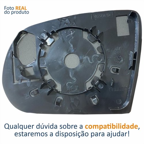 Subconjunto Jeep Compass 2017 Até 2023 Asférica Com Gravação Lado Direito Passageiro