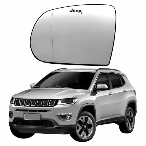 Subconjunto Jeep Compass 2017 Até 2023 Asférica Com Gravação Lado Esquerdo Motorista