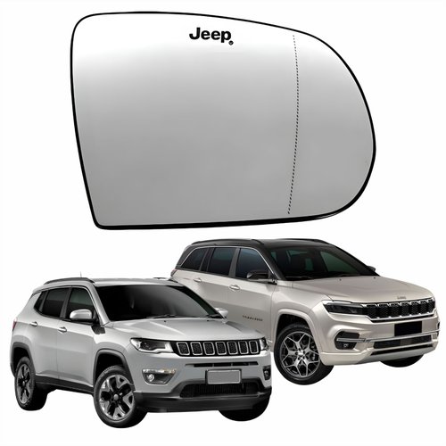 Subconjunto Jeep Compass Commander 2017 Até 2023 Asférica Com Gravação Lado Direito Passageiro