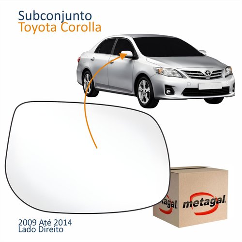 Subconjunto Toyota Corolla 2009 Até 2014 Lado Direito Passageiro Original
