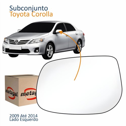 Subconjunto Toyota Corolla 2009 Até 2014 Lado Esquerdo Motorista Original