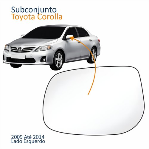 Subconjunto Toyota Corolla 2009 Até 2014 Lado Esquerdo Motorista
