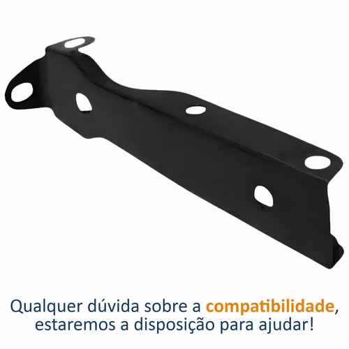 Suporte Para-Choque Vw Gol 1987 Até 1994 Lado Único