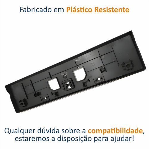 Suporte Placa Dianteiro Honda CRV 2010 Até 2014