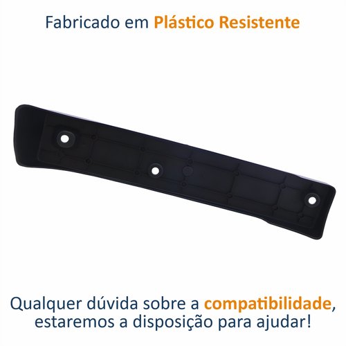 Suporte Placa Dianteiro Mitsubishi Lancer 2010 Até 2016
