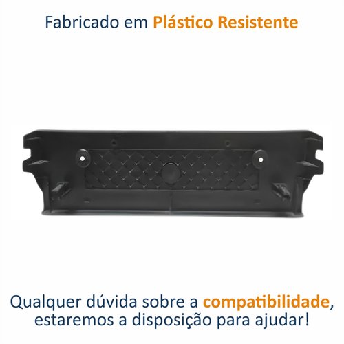 Suporte Placa Dianteiro Toyota Etios 2017 Até 2020