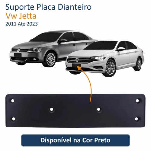 Suporte Placa Dianteiro Vw Jetta 2011 Até 2023