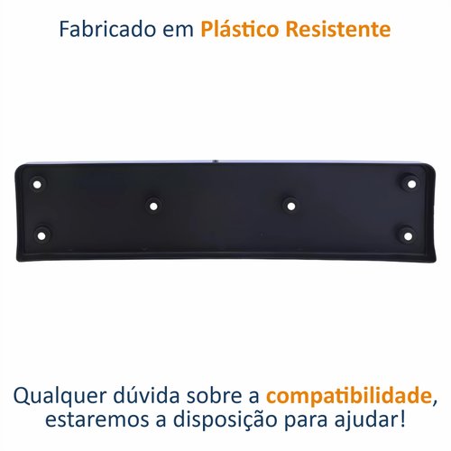 Suporte Placa Dianteiro Vw Jetta 2011 Até 2023
