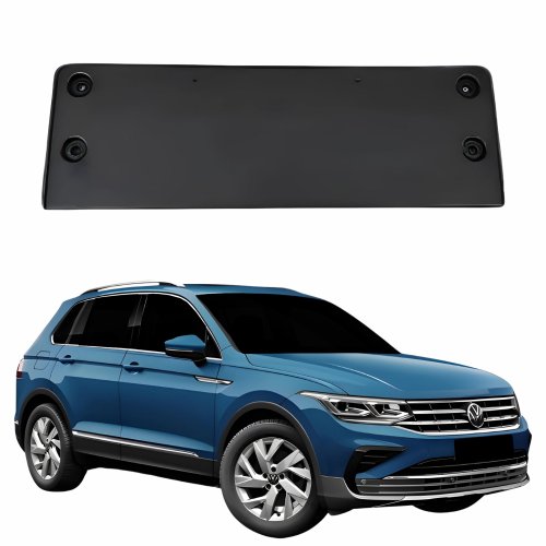 Suporte Placa Dianteiro Vw Tiguan 2018 Até 2023