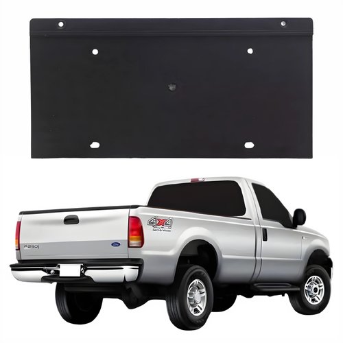 Suporte Placa Traseiro Ford F-250 1999 Até 2011