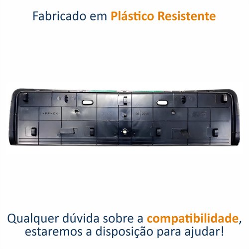 Suporte Placa Traseiro Toyota Hilux Srv 2005 Até 2015