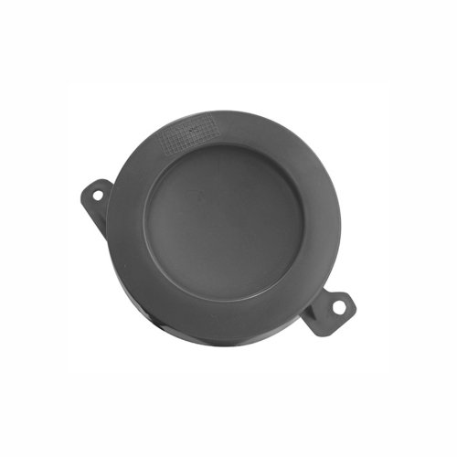 Tampa Farol de Milha Parachoque Fiat Uno Vivace Fiorino 2011 Até 2019 Cinza Lado Esquerdo Motorista