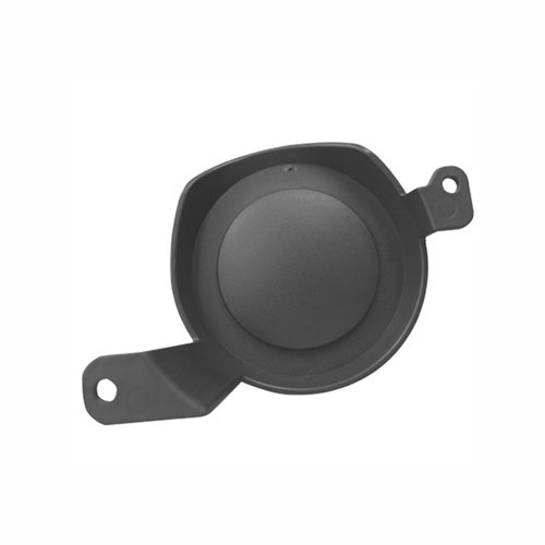 Tampa Farol de Milha Parachoque Fiat Uno Vivace Fiorino 2011 Até 2019 Cinza Lado Esquerdo Motorista