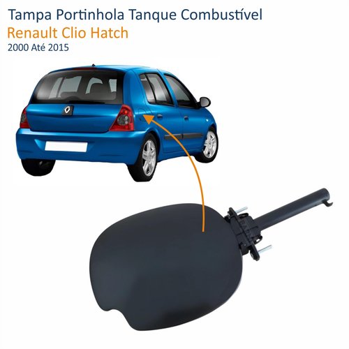 Tampa Portinhola Tanque Combustível Renault Clio Hatch 2000 Até 2015