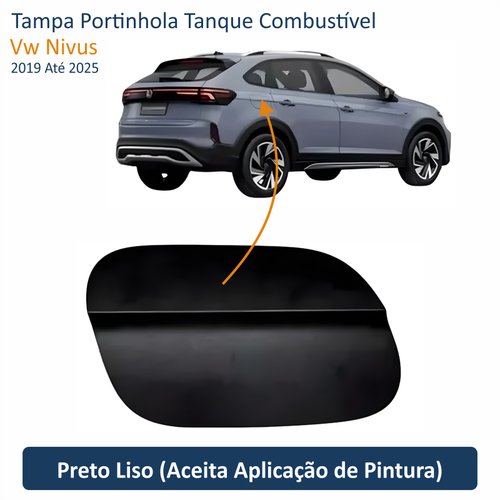 Tampa Portinhola Tanque Combustível Vw Nivus 2019 Até 2025