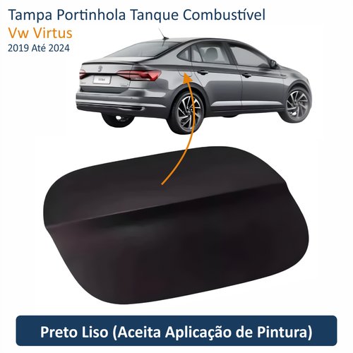 Tampa Portinhola Tanque Combustível Vw Virtus 2019 Até 2024